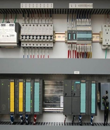 SCADA integration display on a process control panel