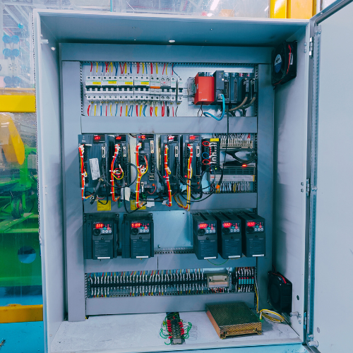 Servo Motor and Drive Panel manufactured by Rising Control Solutions in Noida