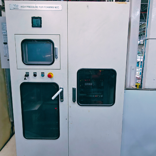 PLC HMI Control Panel manufactured by Rising Control Solutions in Noida